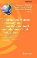 Information Systems -- Creativity and Innovation in Small and Medium-Sized Enterprises