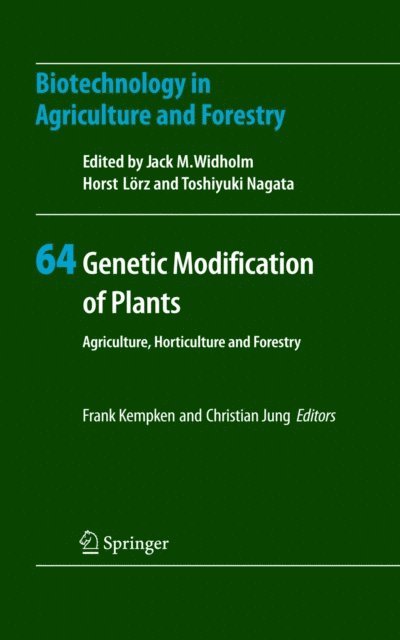 Christian Jung, Frank Kempken - Genetic Modification of Plants, E-bok