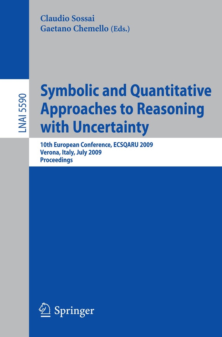 Claudio Sossai, Gaetano Chemello - Symbolic and Quantitative Approaches to Reasoning with Uncertainty, Häftad