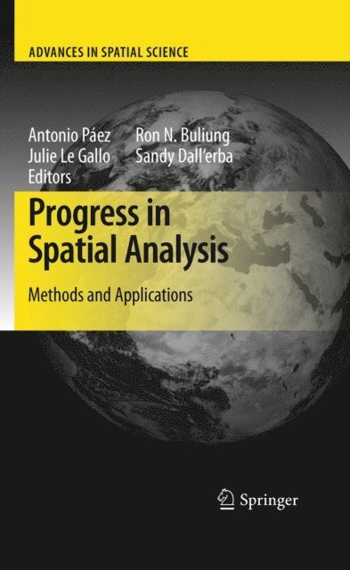 Sandy Dall'erba, Ron N. Buliung, Julie Gallo, Antonio Paez - Progress in Spatial Analysis, E-bok