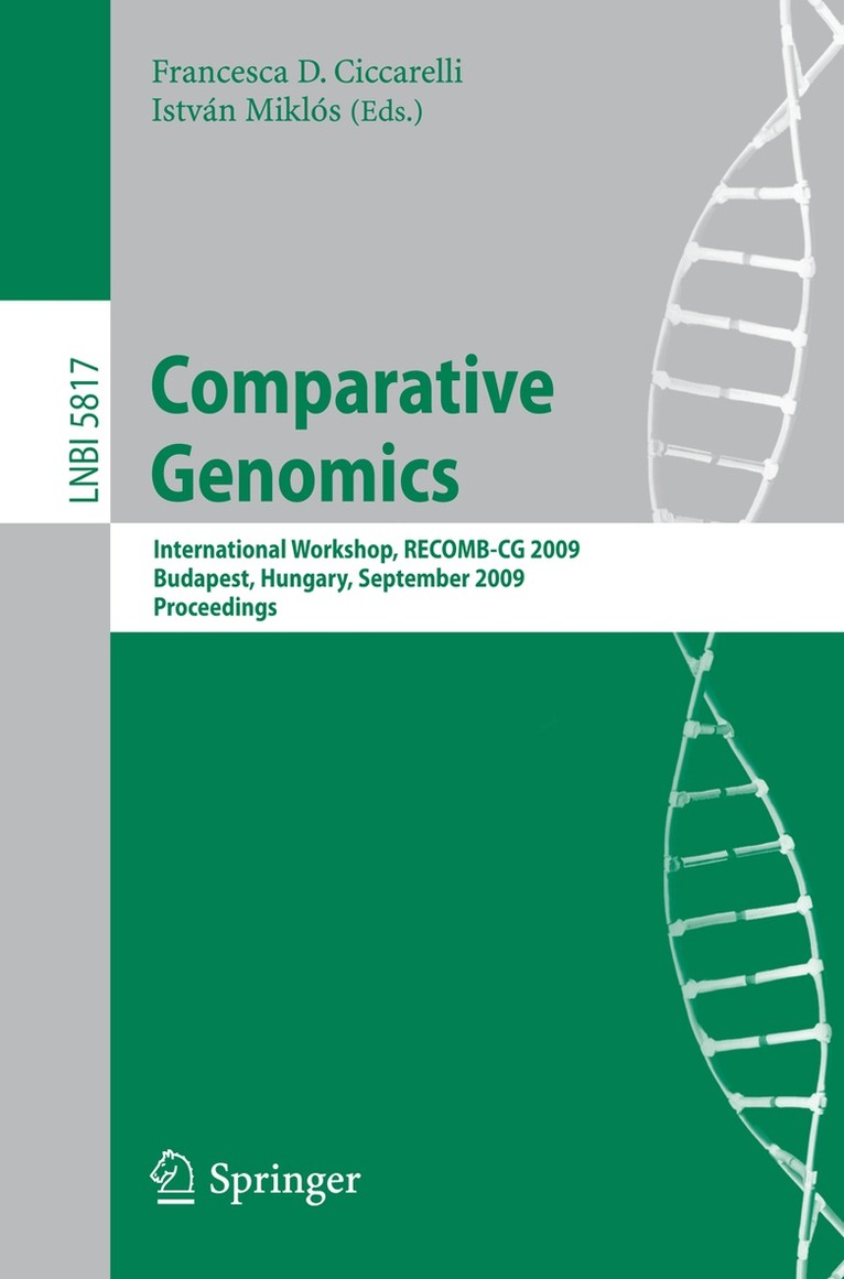 Francesca D. Ciccarelli, István Miklós - Comparative Genomics, Häftad