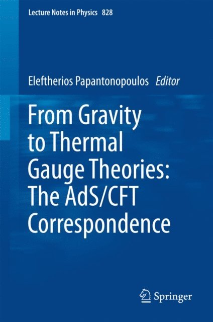 Eleftherios Papantonopoulos - From Gravity to Thermal Gauge Theories: The AdS/CFT Correspondence, E-bok
