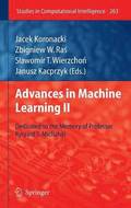 Advances in Machine Learning II