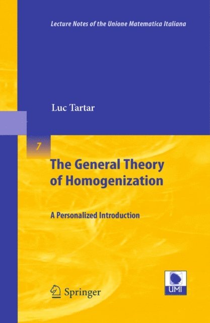 Luc Tartar - General Theory of Homogenization, E-bok