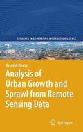 Analysis of Urban Growth and Sprawl from Remote Sensing Data