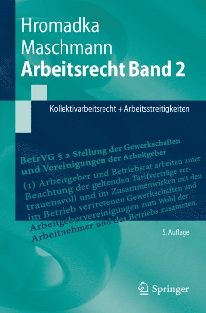 Frank Maschmann, Wolfgang Hromadka - Arbeitsrecht Band 2, E-bok