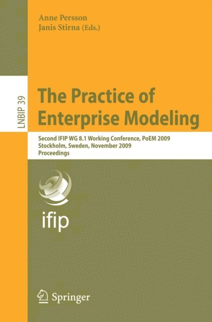 Janis Stirna, Anne Persson - Practice of Enterprise Modeling, E-bok