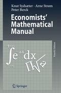 Economists' Mathematical Manual
