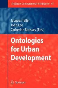 Ontologies for Urban Development