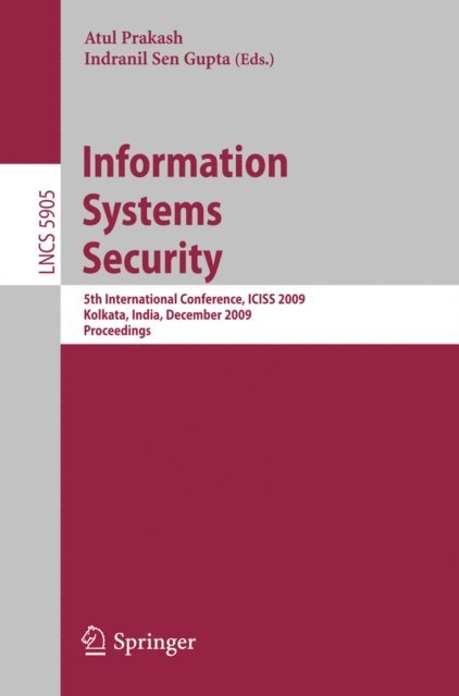 Atul Prakash - Information Systems Security, E-bok