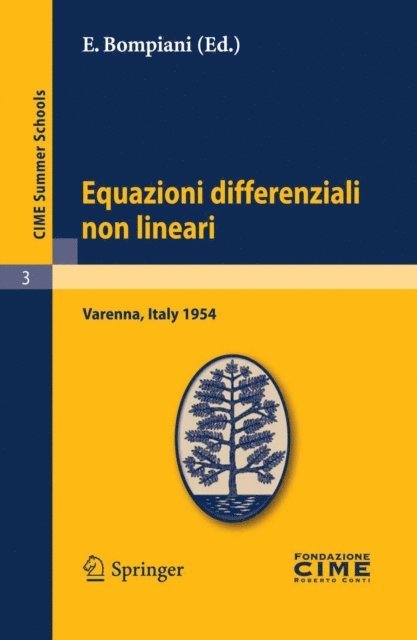 E. Bompiani - Equazioni differenziali non lineari, E-bok