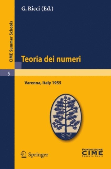 G. Ricci - Teoria dei numeri, E-bok
