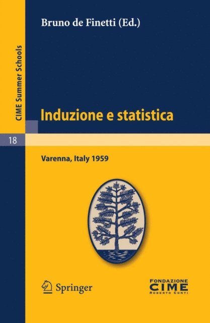 Bruno de Finetti - Induzione e statistica, E-bok