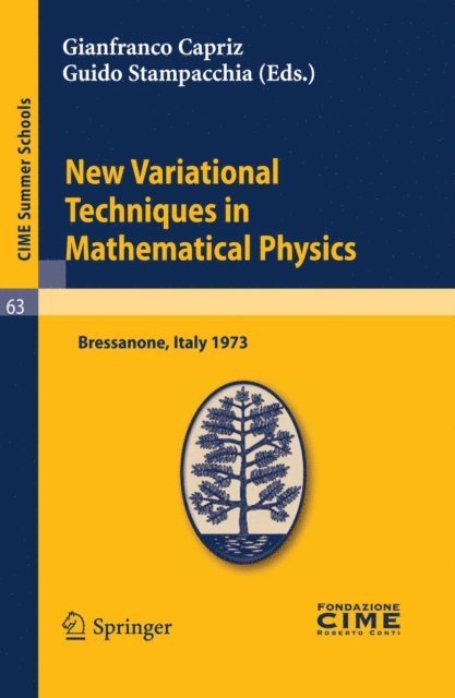 G. Stampacchia, Gianfranco Capriz - New Variational Techniques in Mathematical Physics, E-bok