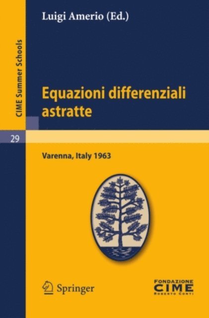 Luigi Amerio - Equazioni differenziali astratte, E-bok