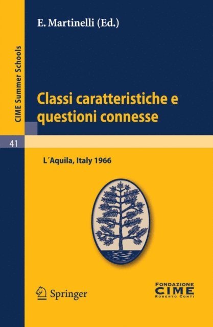 E. Martinelli - Classi caratteristiche e questioni connesse, E-bok
