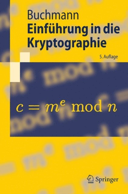Johannes Buchmann - Einführung in die Kryptographie, E-bok