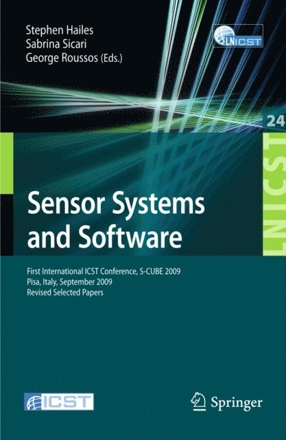 George Roussos, Sabrina Sicari, Stephen Hailes - Sensor Systems and Software, E-bok