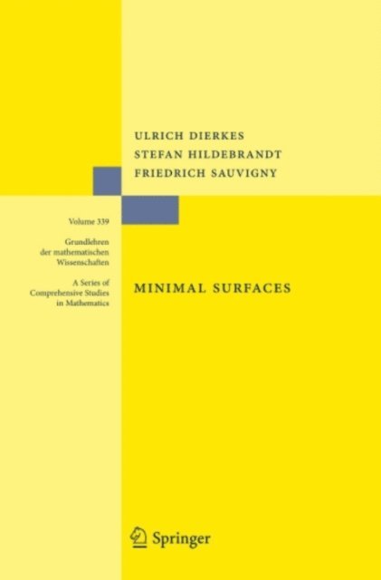 Friedrich Sauvigny, Stefan Hildebrandt, Ulrich Dierkes - Minimal Surfaces, E-bok