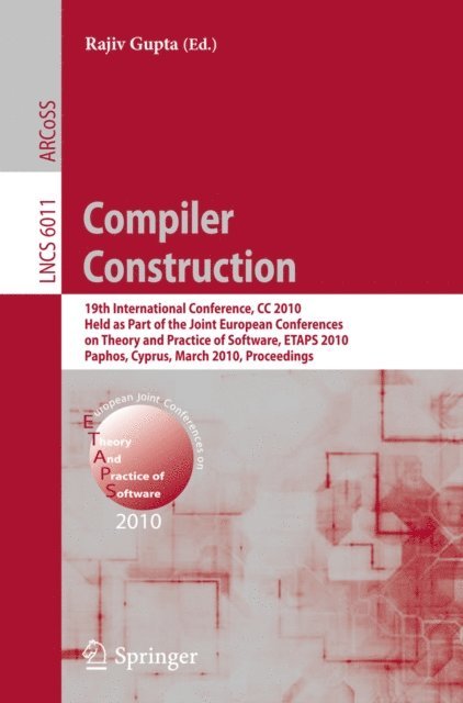 Rajiv Gupta - Compiler Construction, E-bok