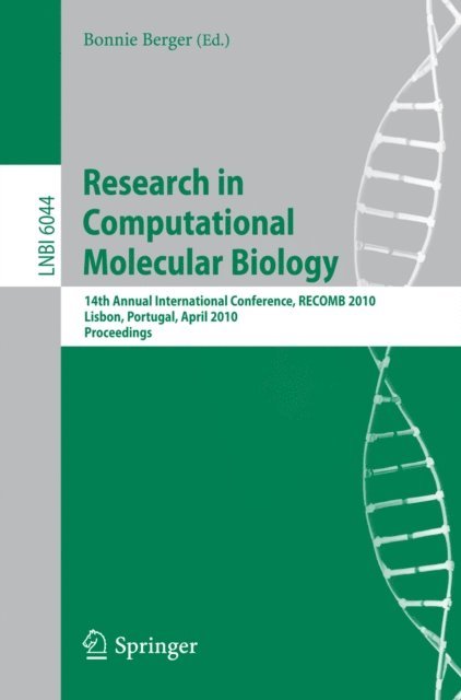 Bonnie Berger - Research in Computational Molecular Biology, E-bok