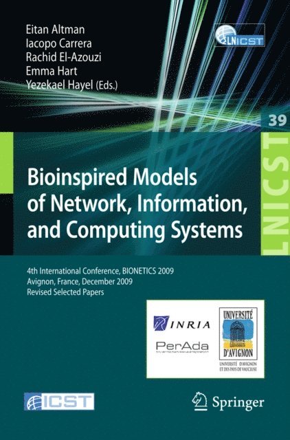 Eitan Altman, Iacopo Carrera, Rachid El-Azouzi, Emma Hart, Yezekael Hayel - Bioinspired Models of Network, Information, and Computing Systems, E-bok