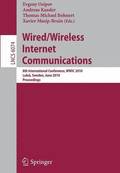 Wired/Wireless Internet Communications