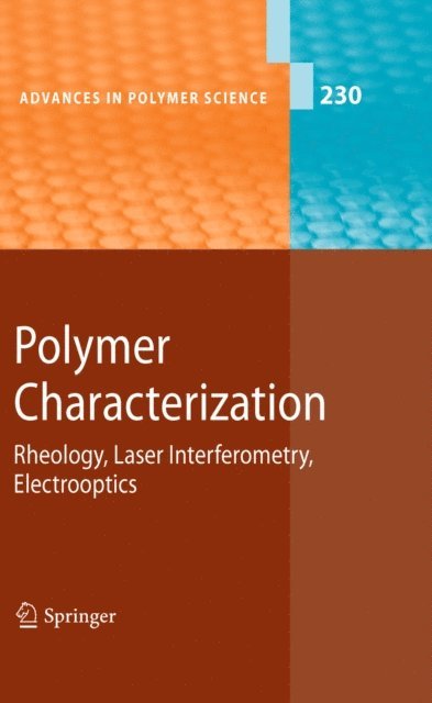 Jean-Francois Joanny, Karel Dus?ek - Polymer Characterization, E-bok