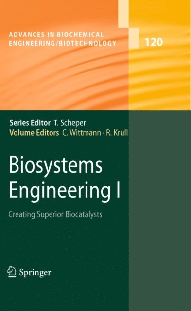 Rainer Krull, Christoph Wittmann - Biosystems Engineering I, E-bok