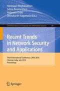 Recent Trends in Network Security and Applications