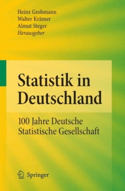 Almut Steger, Walter Kramer, Heinz Grohmann - Statistik in Deutschland, E-bok