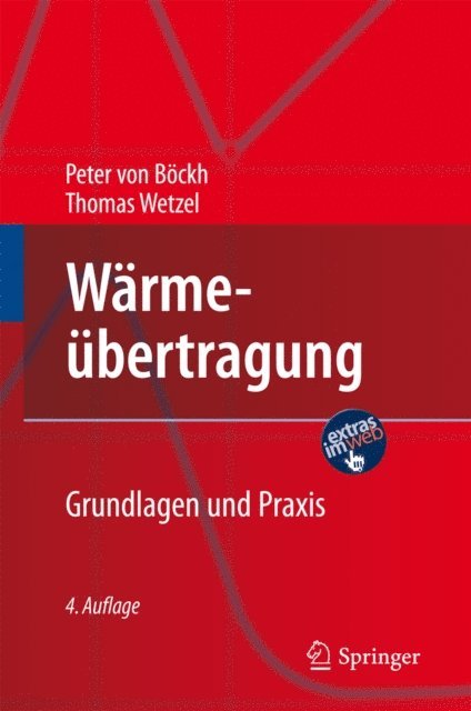 Thomas Wetzel, Peter Bockh - Wärmeübertragung, E-bok