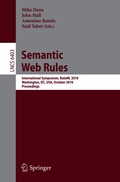 Semantic Web Rules