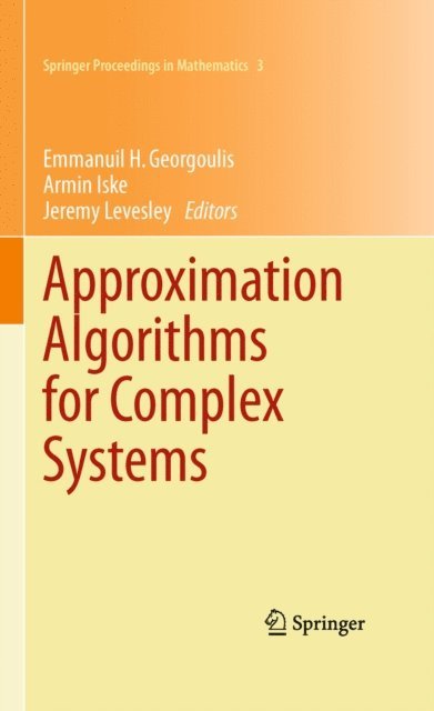Jeremy Levesley, Armin Iske, Emmanuil H Georgoulis - Approximation Algorithms for Complex Systems, E-bok