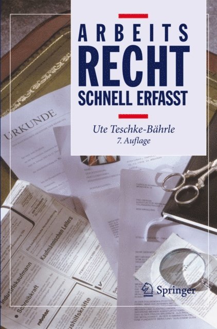 Ute Teschke-Bahrle - Arbeitsrecht - Schnell erfasst, E-bok