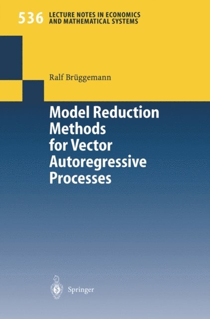 Ralf Bruggemann - Model Reduction Methods for Vector Autoregressive Processes, E-bok