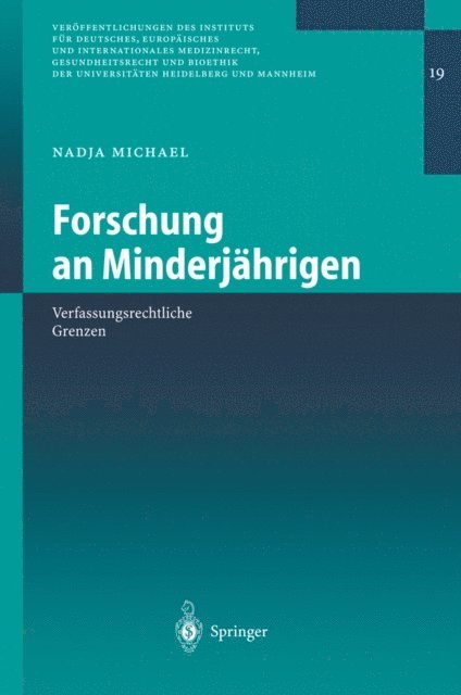 Nadja Michael - Forschung an Minderjährigen, E-bok