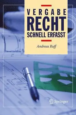Andreas Ruff - Vergaberecht - Schnell Erfasst, Häftad. Tillgänglighet: Kommande