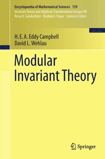 David L. Wehlau, H.E.A. Eddy Campbell - Modular Invariant Theory, E-bok