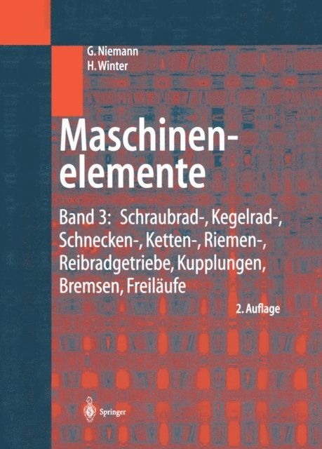 Hans Winter, Burkhard Neumann, Gustav Niemann - Maschinenelemente, E-bok