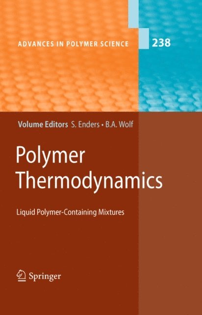 Bernhard A. Wolf, Sabine Enders - Polymer Thermodynamics, E-bok