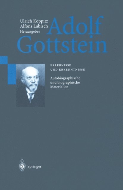 Alfons Labisch, Ulrich Koppitz - Adolf Gottstein, E-bok. Tillgänglighet: Lägg i varukorg