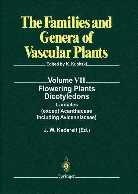 Joachim W. Kadereit - Flowering Plants * Dicotyledons, E-bok