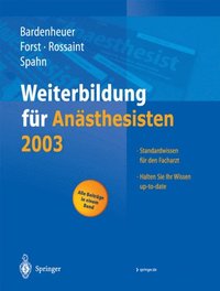 Weiterbildung für Anÿsthesisten 2003