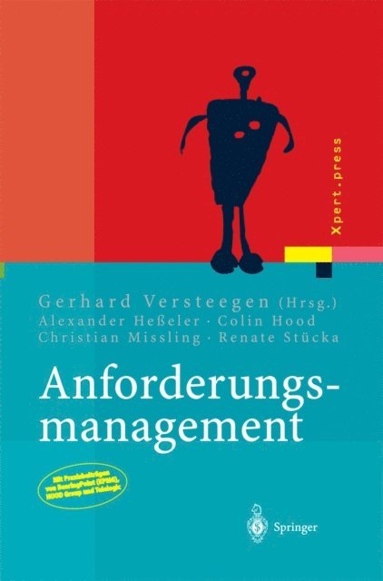 Renate Stucka, Christian Missling, Colin Hood, Alexander Heeler, Gerhard Versteegen, Gerhard Versteegen - Anforderungsmanagement, E-bok