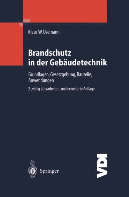 Klaus W. Usemann - Brandschutz in der Gebäudetechnik, E-bok