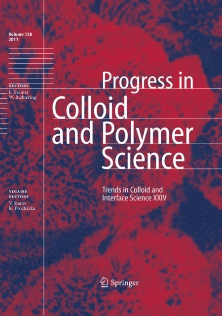 Karel Prochazka, Victor Starov - Trends in Colloid and Interface Science XXIV, E-bok