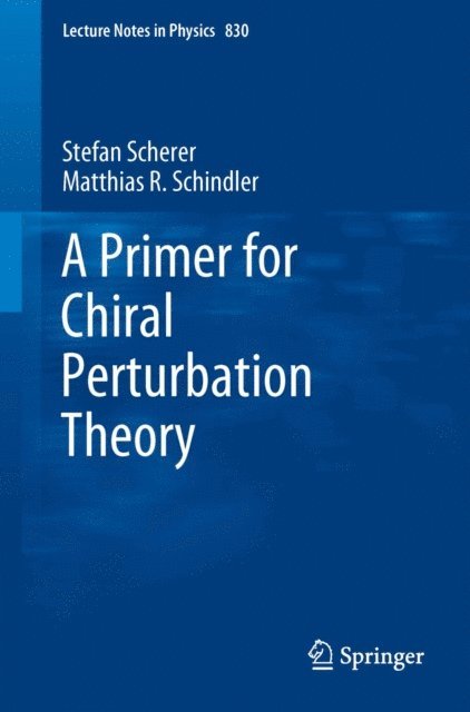 Matthias R. Schindler, Stefan Scherer - Primer for Chiral Perturbation Theory, E-bok