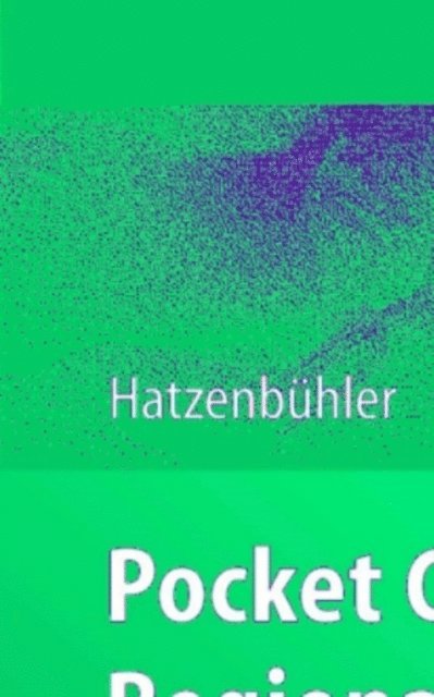 Michael Hatzenbuhler - Pocket Guide Regionalanästhesie, E-bok