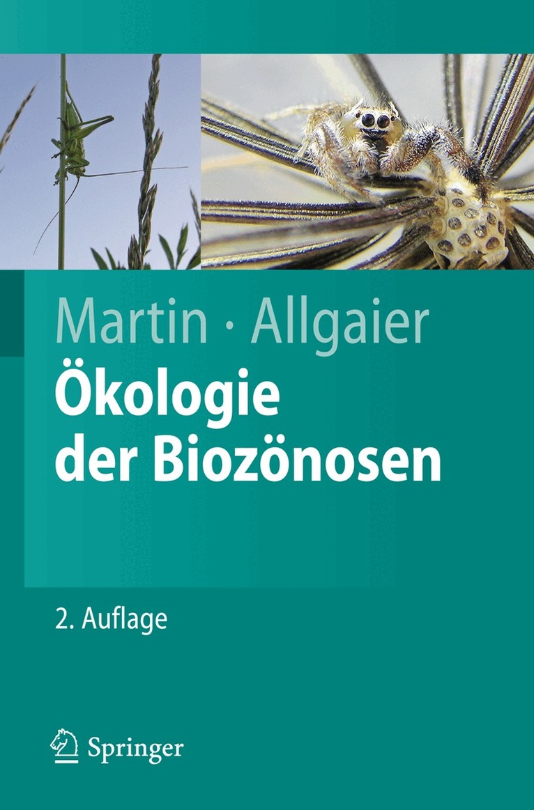 Konrad Martin, Christoph Allgaier - Ökologie der Biozönosen, Häftad